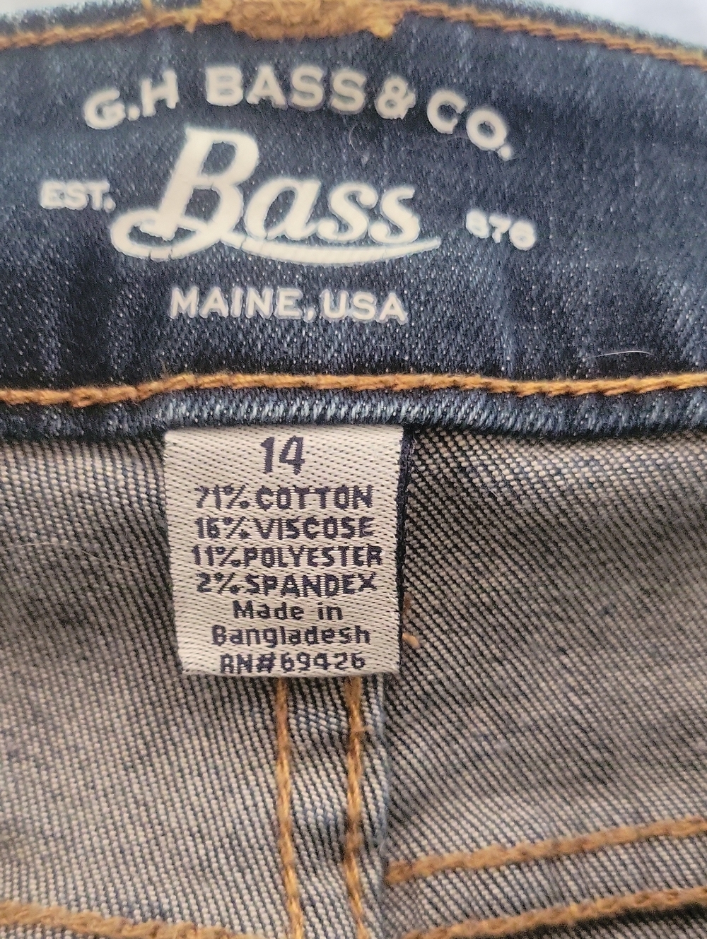 GH Bass Embroidered Skinny Jeans - Picture 6 of 8
